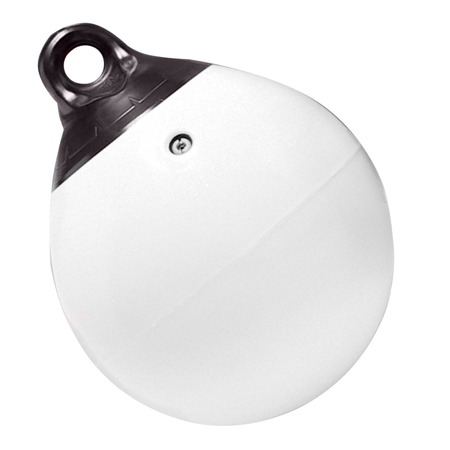 TAYLOR MADE 12" Tuff EndInflatable Vinyl Buoy - White 1143